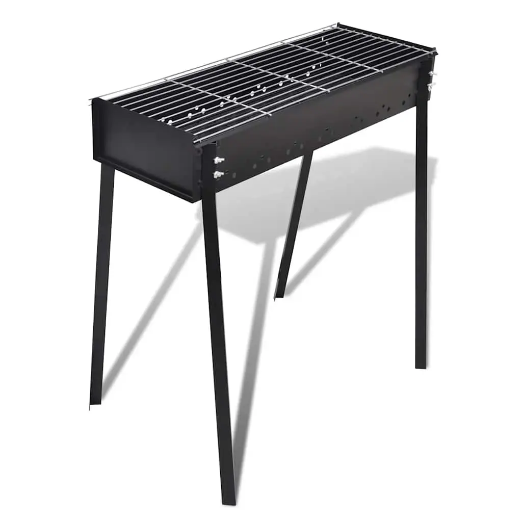 BBQ Stand Charcoal Barbecue Square 75 x 28 cm 40713 - Home & Garden