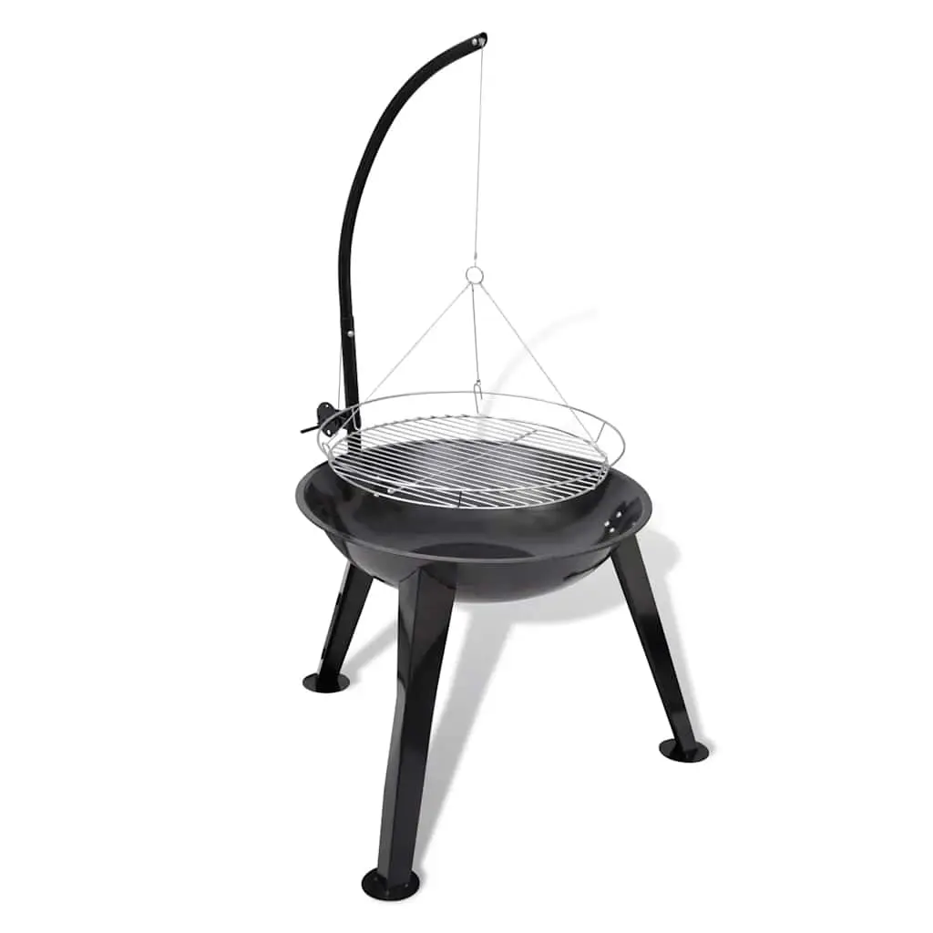 BBQ Stand Charcoal Barbecue Hang Round 40715 - Home & Garden