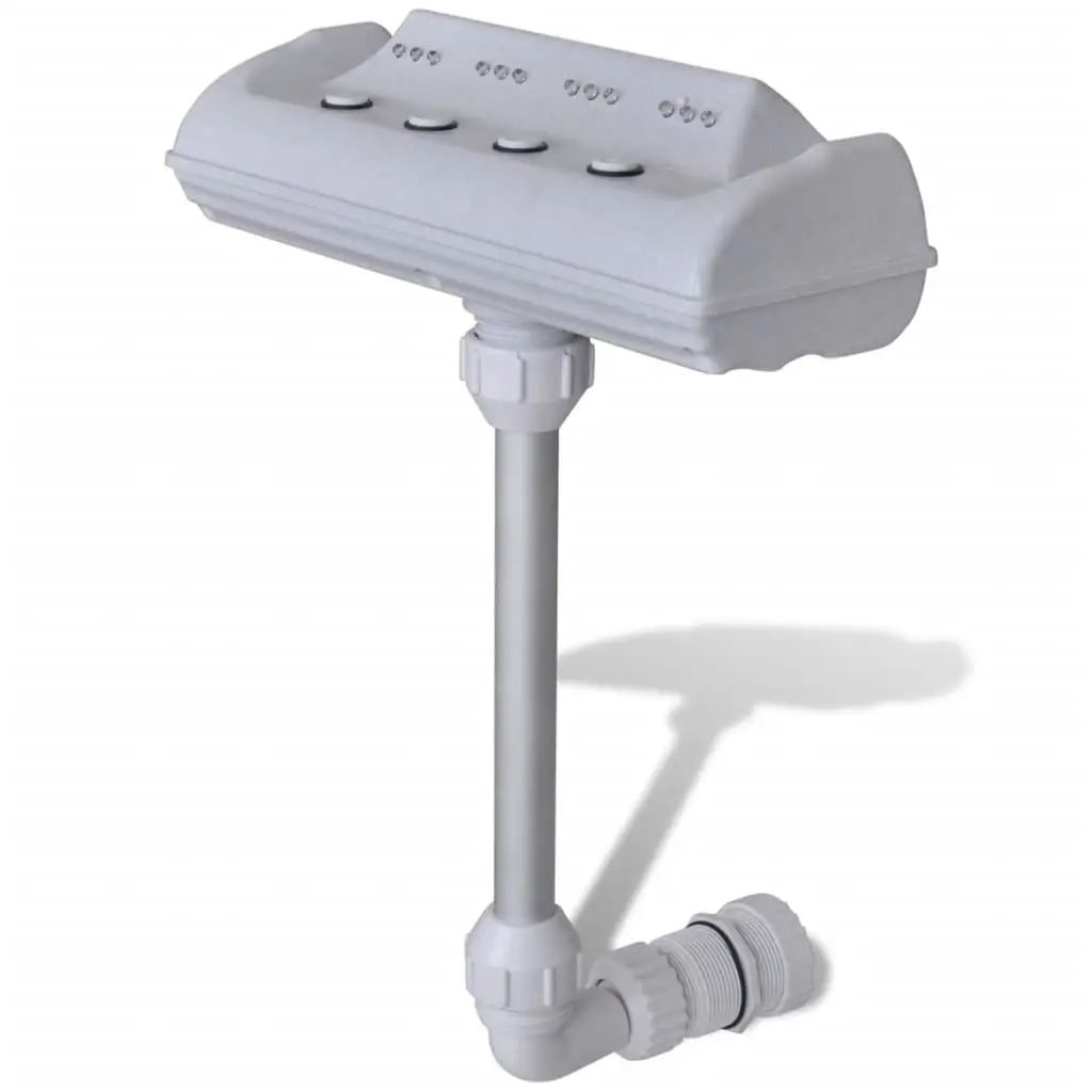 Cascade Waterfall Swimming Pool Fountain with LED Lights 90504 - Home & Garden