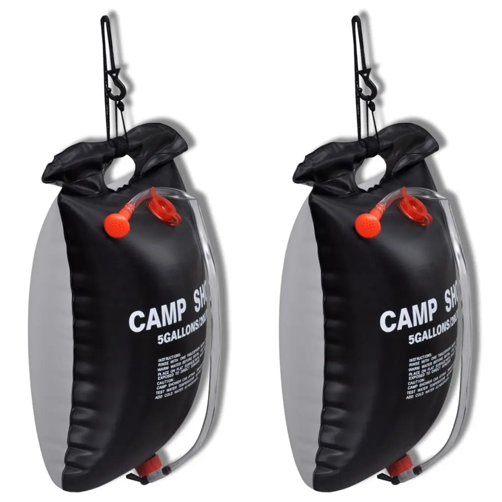 Camp Shower 2 pcs 20 L 141122 - Sports & Outdoor