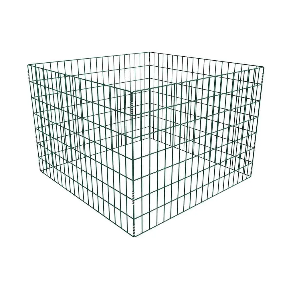 Square Mesh Garden Composter 100 x 100 x 70 cm 141206 - Home & Garden