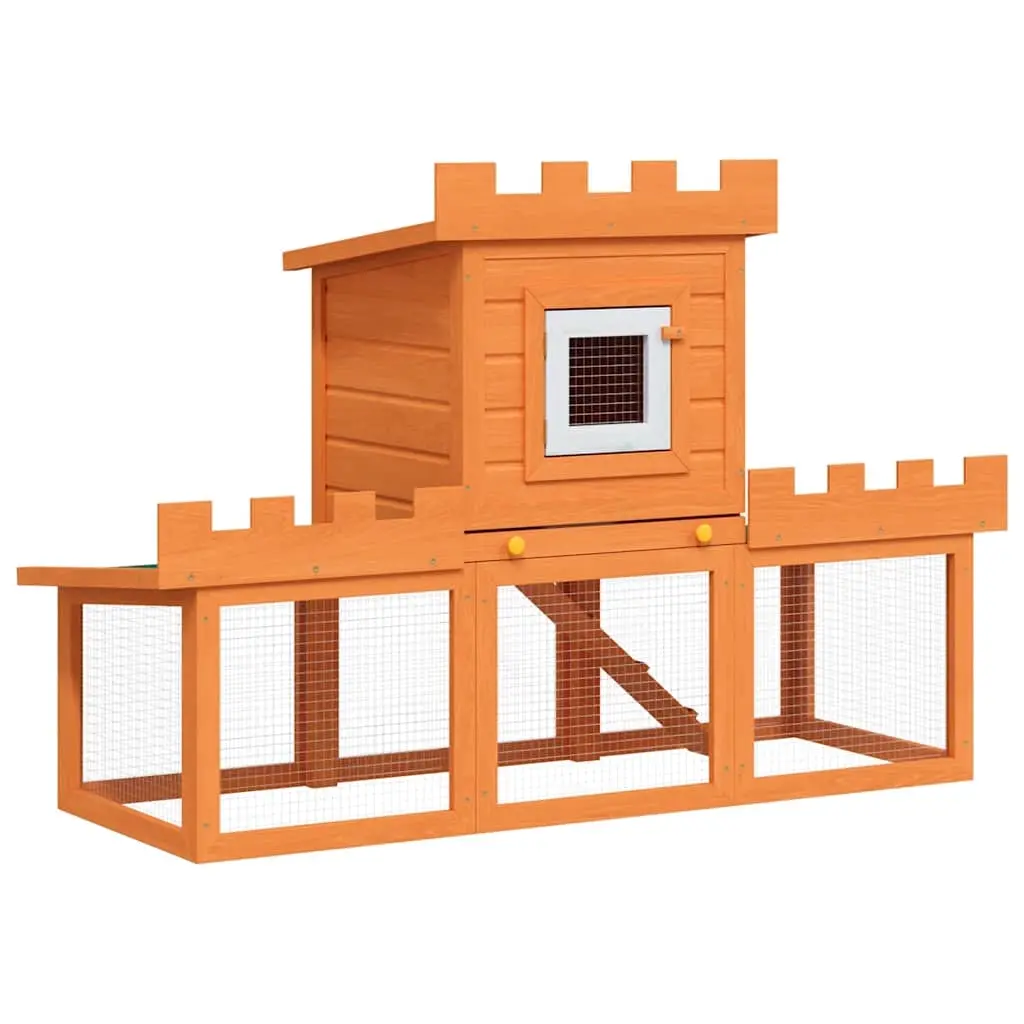 Outdoor Large Rabbit Hutch House Pet Cage Single House 170173 - Pets