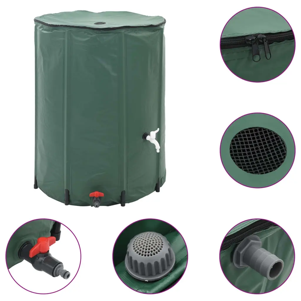 Collapsible Rain Water Tank 500 L 41222 - Home & Garden