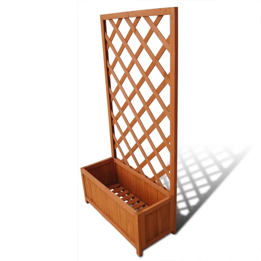 Trellis Planter 70 x 30 x 135 cm 41298 - Home & Garden