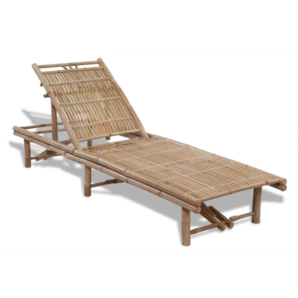 Sun Lounger Bamboo 41499 - Furniture