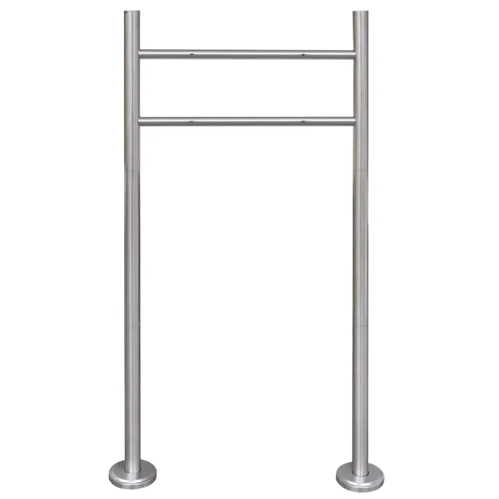 Stainless Steel Stand for Mailbox 50354 - Home & Garden