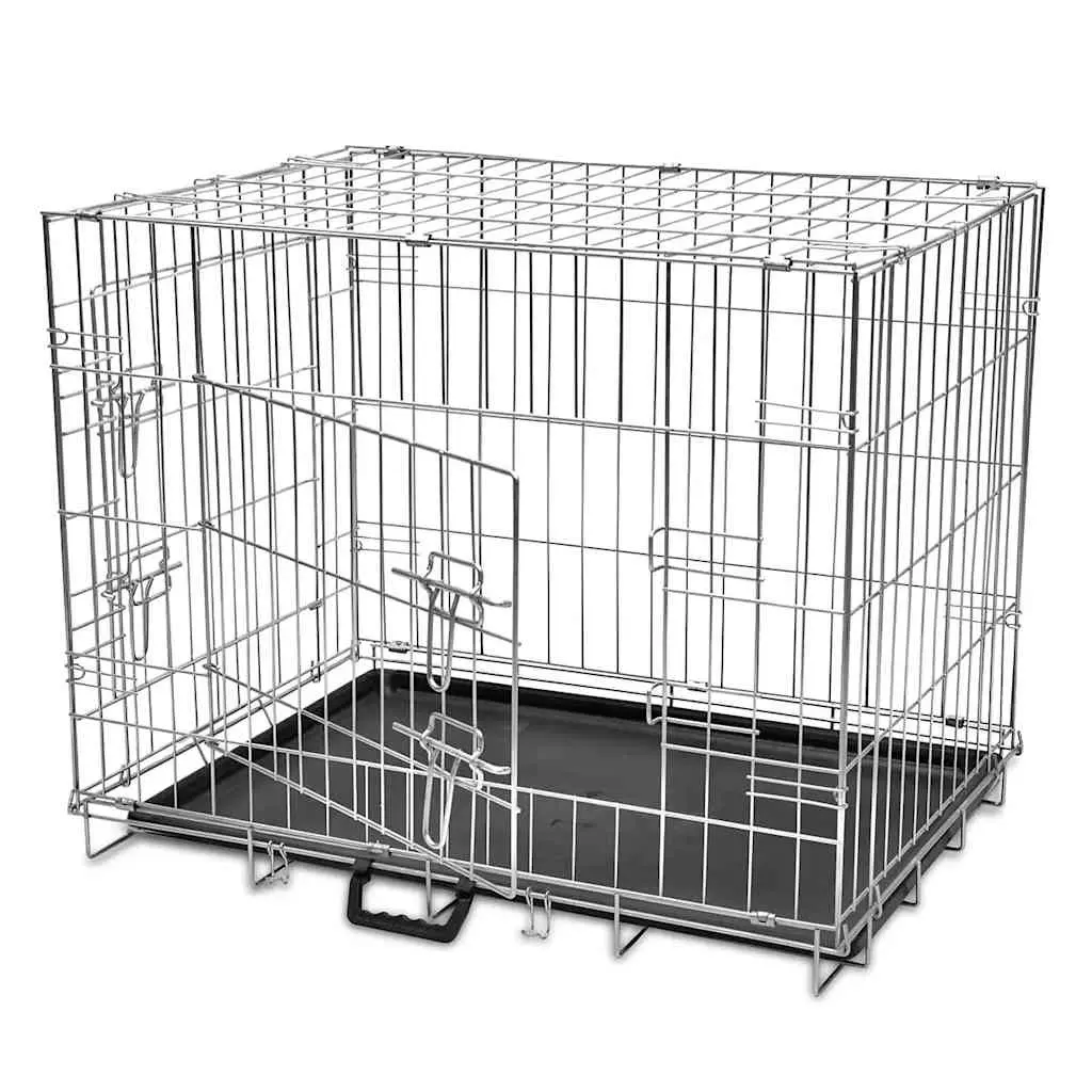 Foldable Metal Dog Bench M 170216 - Pets