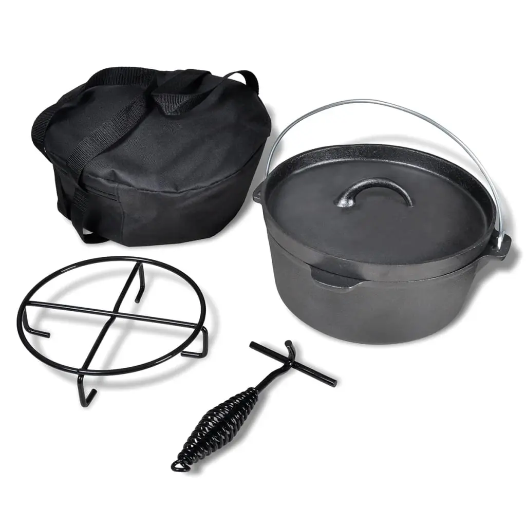 Dutch Oven 4.2 L including Accessories 41562 - Home & Garden
