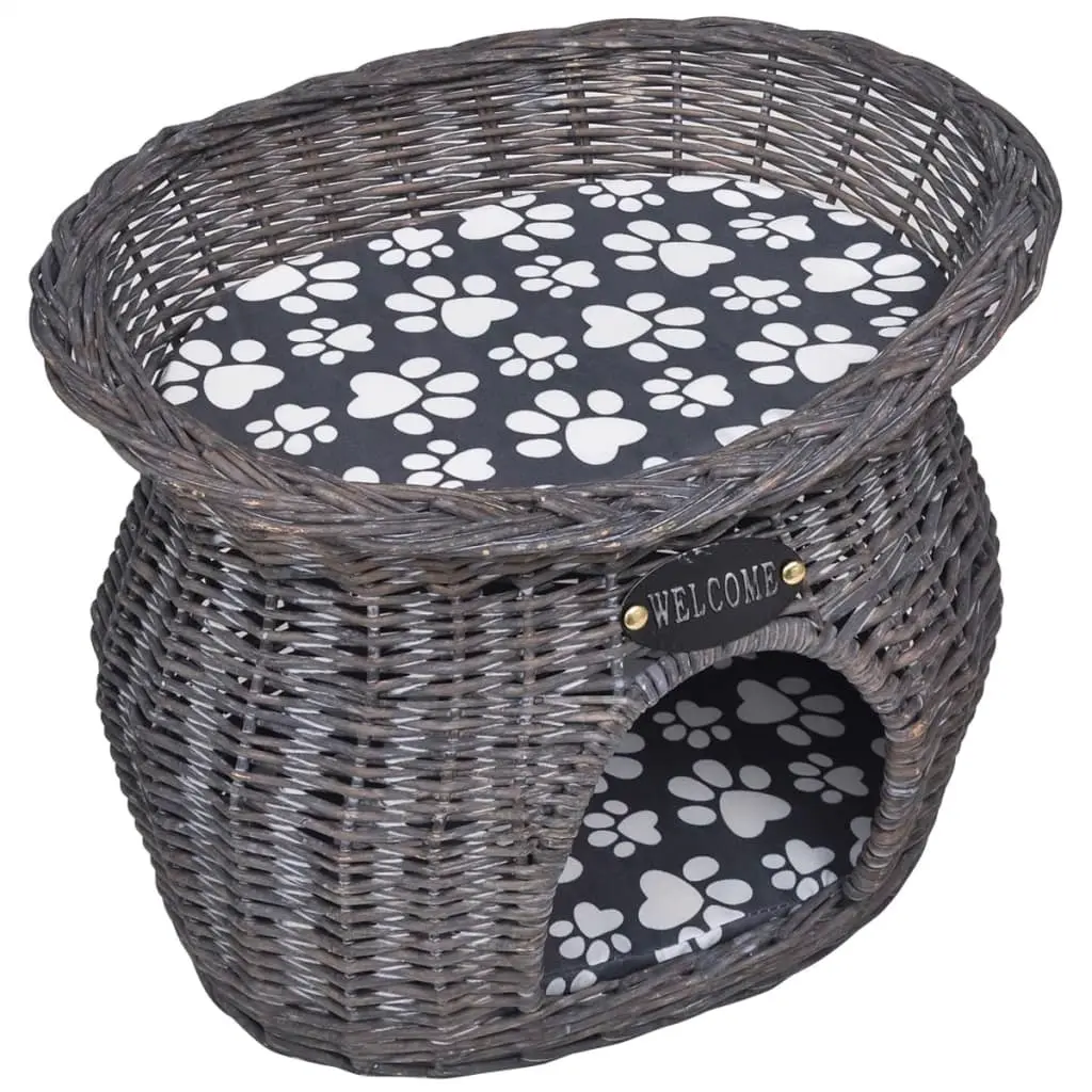 Willow Cat Tree Pet House/Bed/Scratching Post with Cushion 170222 - Pets