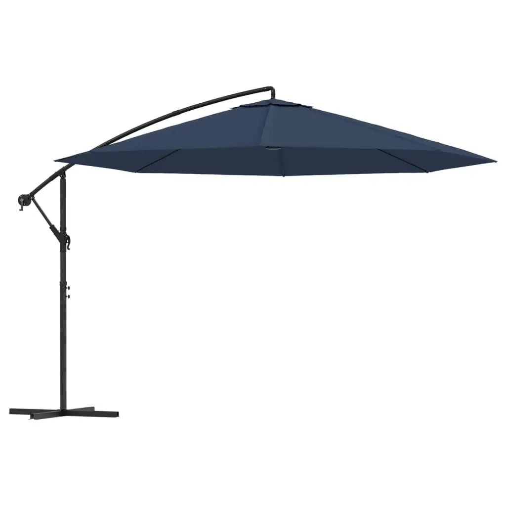 Cantilever Garden Parasol 3.5 m Blue 42198 - Home & Garden