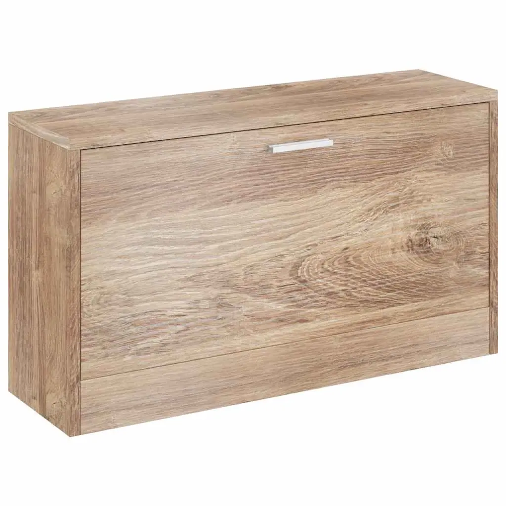 Shoe Storage Bench Oak 80x24x45 cm 243049 - Home & Garden