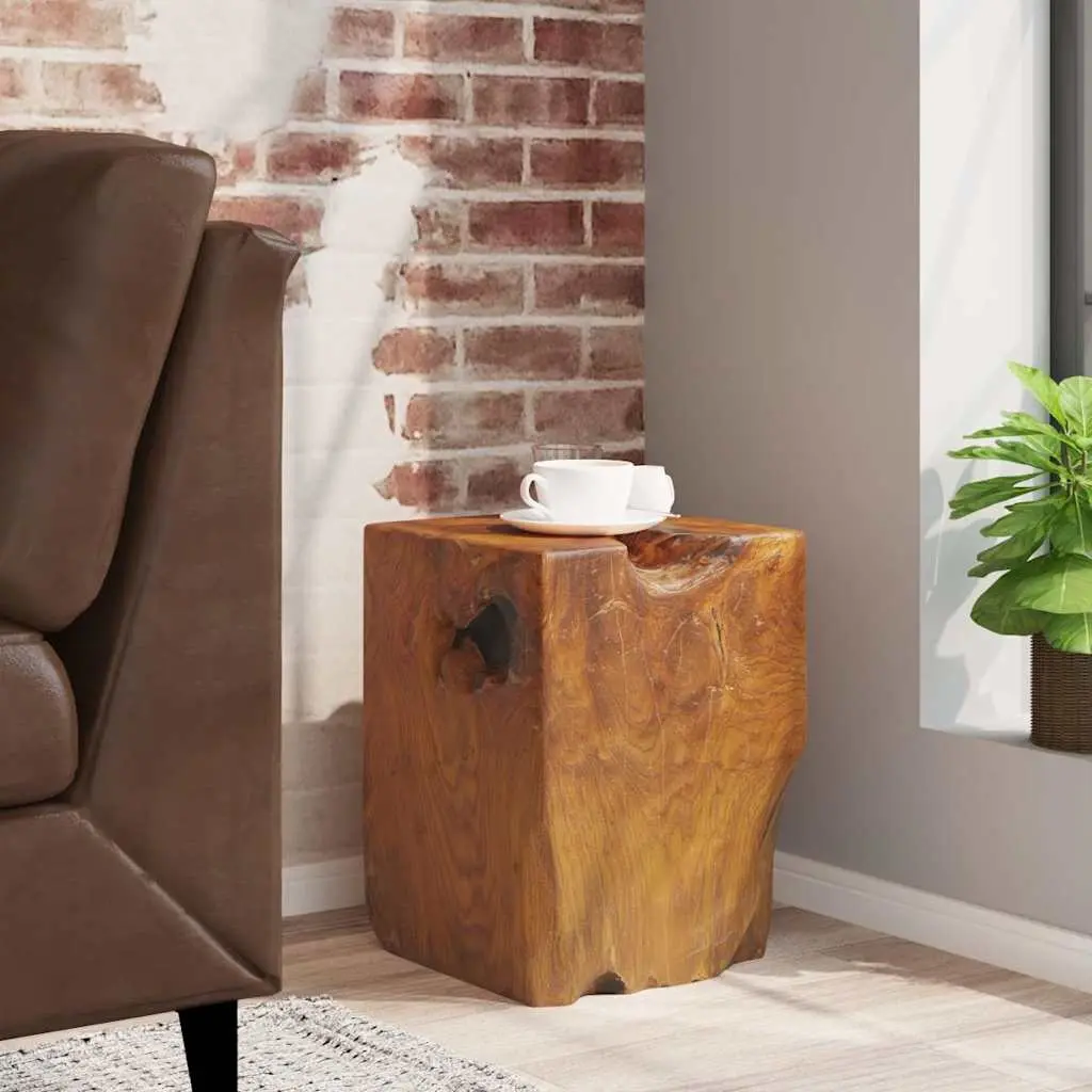 Stool Solid Teak Wood 243469 - Furniture