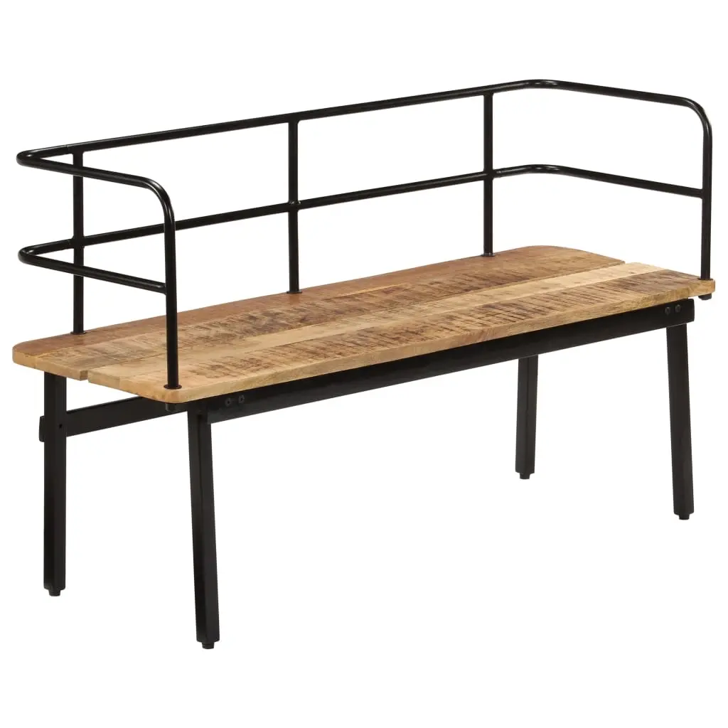 Bench 120x40x70 cm Solid Mango Wood 247807 - Furniture