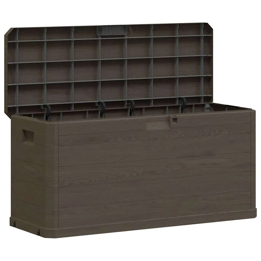 Garden Storage Box 280 L Brown 45687 - Outdoor Storage Boxes - Up to 60% off