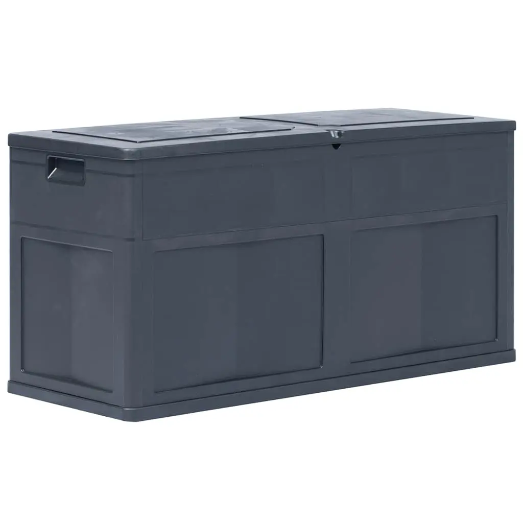 Garden Storage Box 320 L Black 45688 - Outdoor Storage Boxes - Up to 60% off