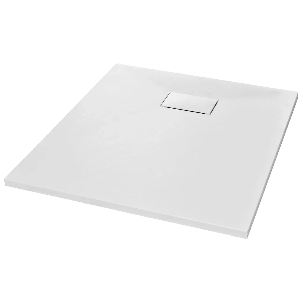 Shower Base Tray SMC White 90x70 cm 144768 - Hardware