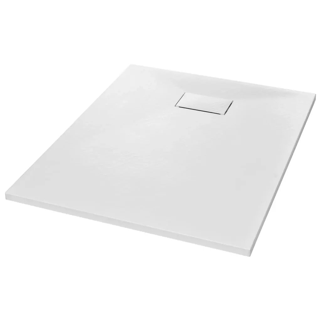 Shower Base Tray SMC White 100x80 cm 144772 - Hardware