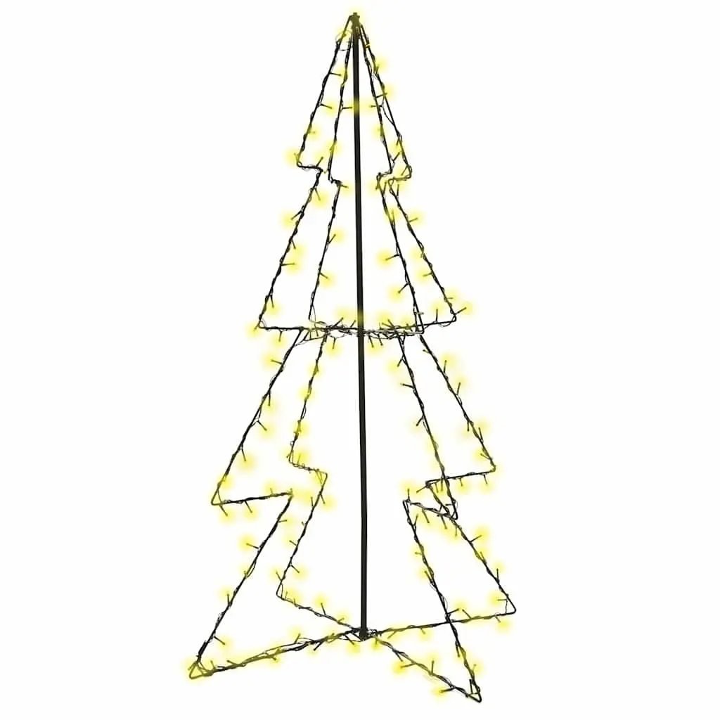 Christmas Cone Tree 160 LEDs Indoor and Outdoor 78x120 cm 51005 - Home & Garden
