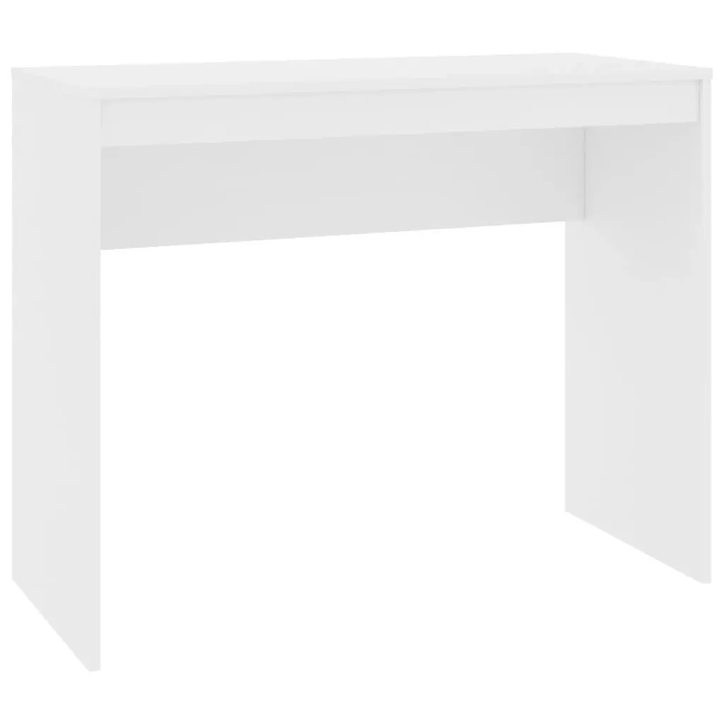 Desk White 90x40x72 cm Engineered Wood 800378 - Save up to 70% Off Office Furniture Specials