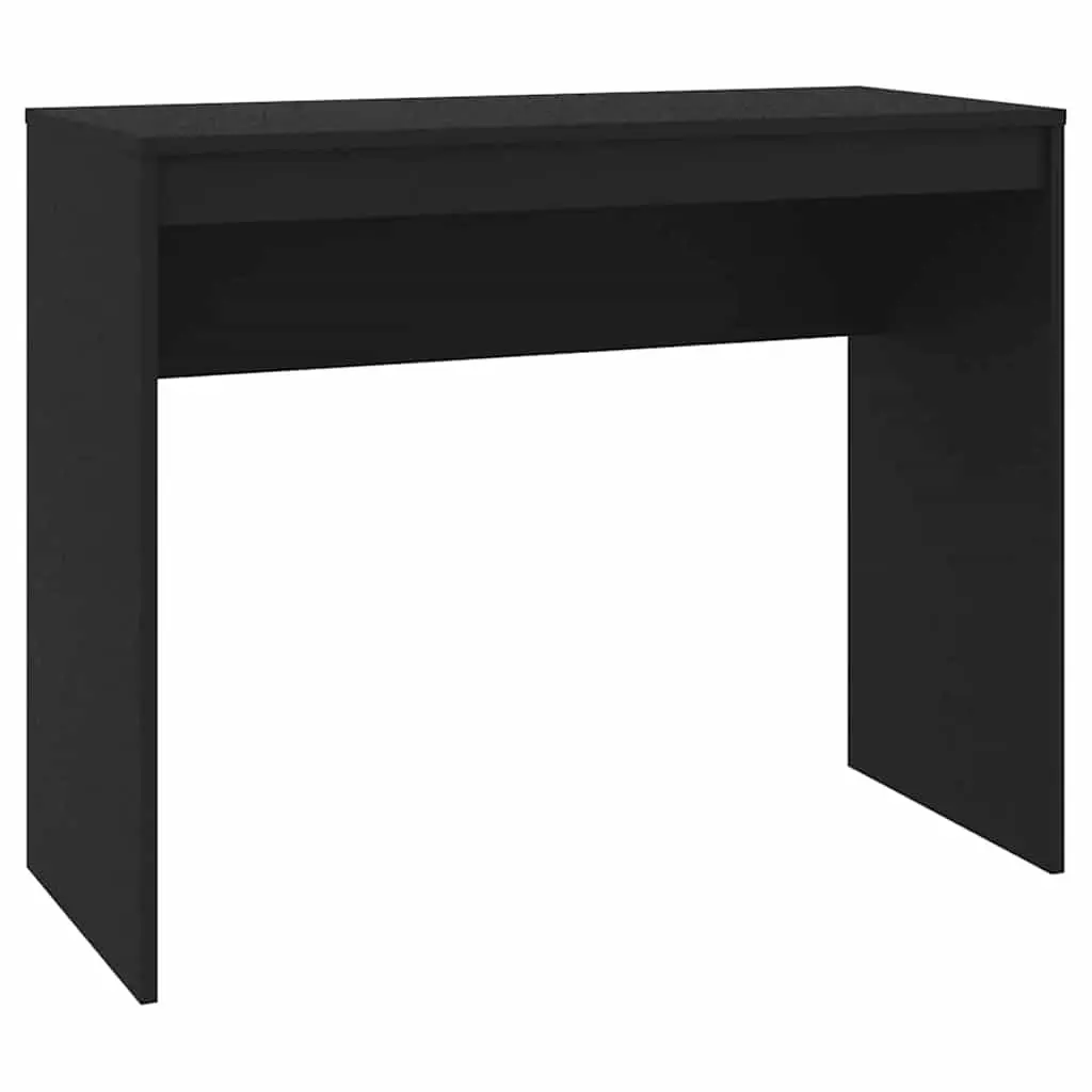 Desk Black 90x40x72 cm Engineered Wood 800379 - Furniture