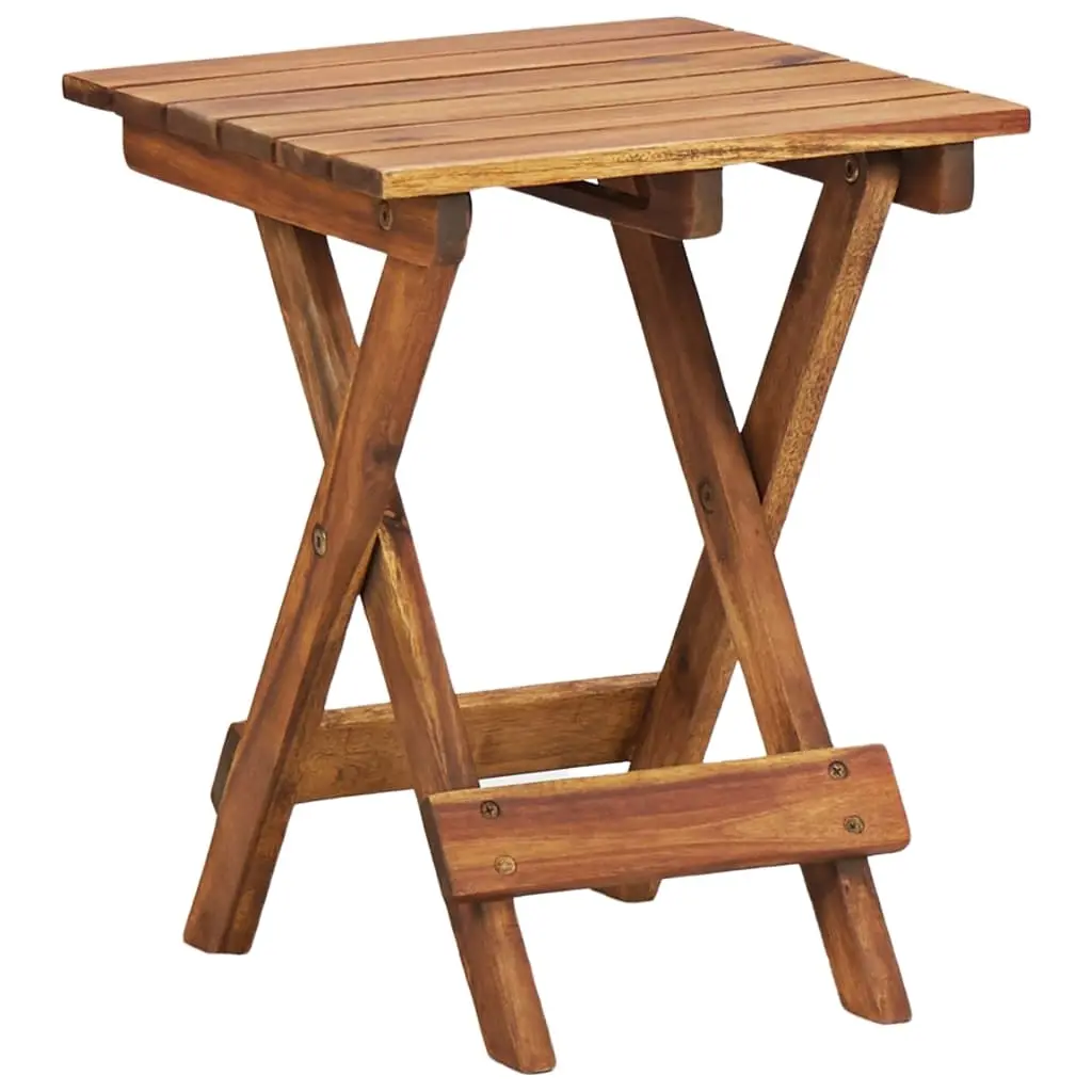 Plant Stand 30x30x38 cm Solid Acacia Wood 46560 - Home & Garden