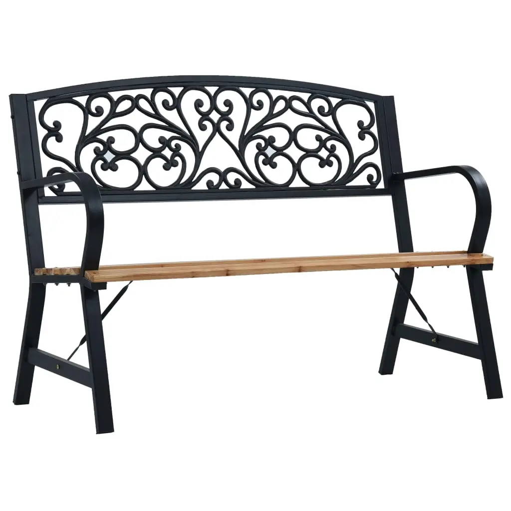 Garden Bench 120 cm Wood 47940 - Furniture