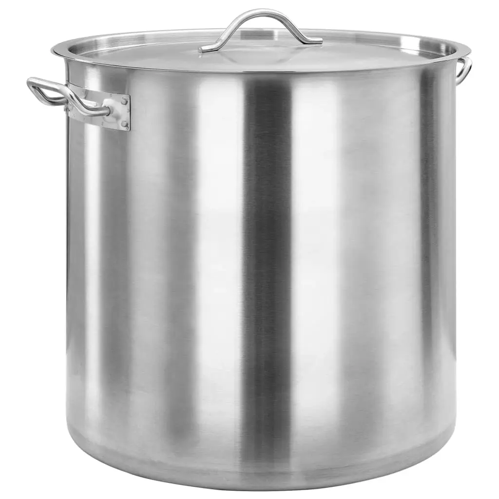 Stock Pot 71 L 45x45 cm Stainless Steel 51136 - Home & Garden