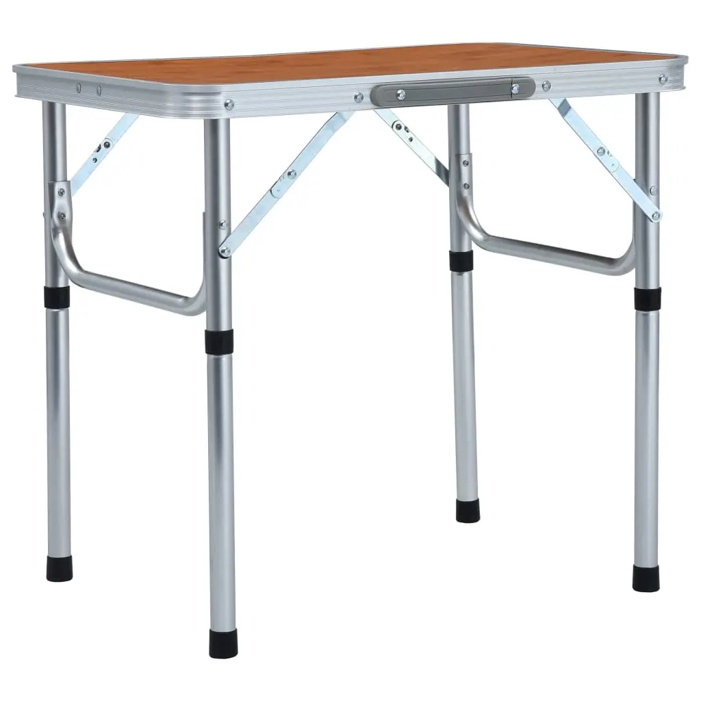 Folding Camping Table Aluminium 60x45 cm 48179 - Sports & Outdoor