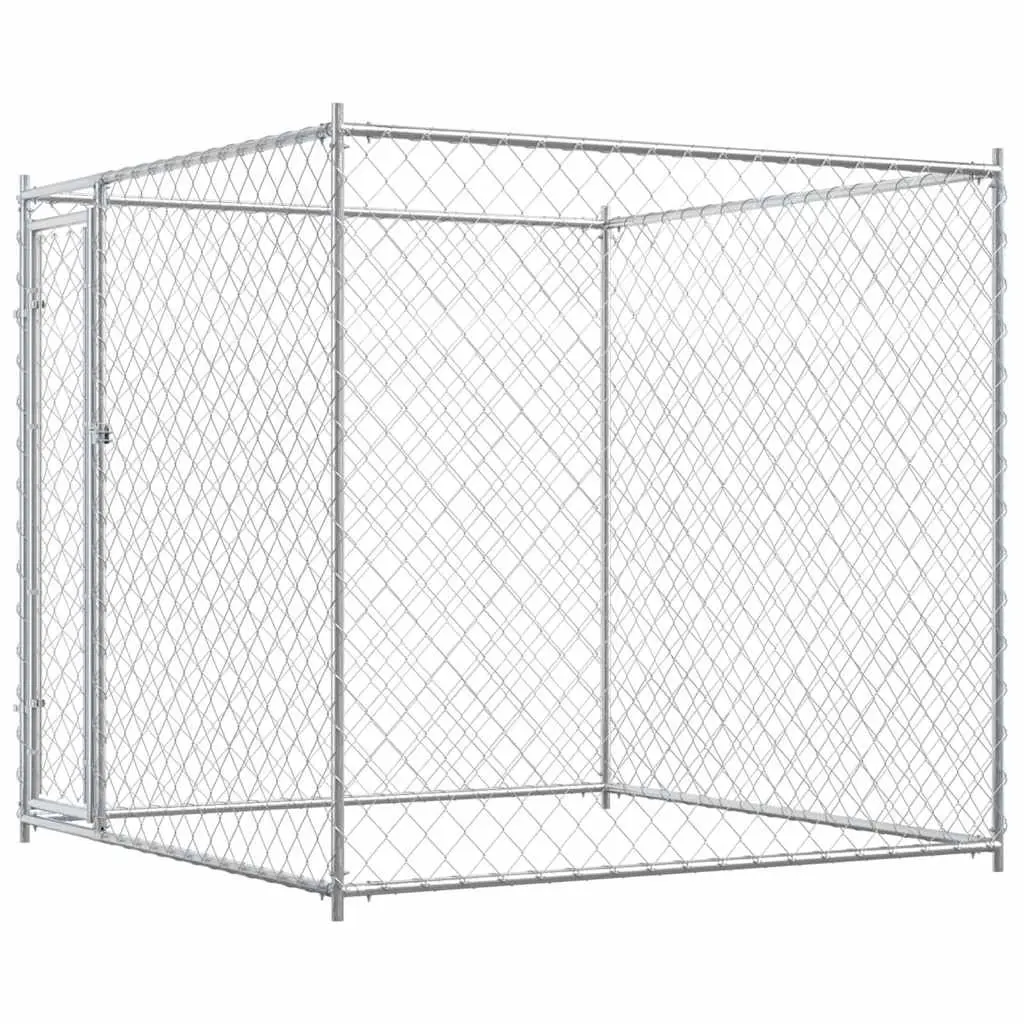 Outdoor Dog Kennel 193x193x185 cm 145027 - Pets