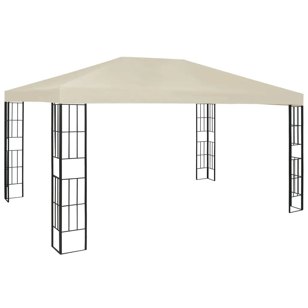 Gazebo 3x4 m Cream 47982 - Home & Garden