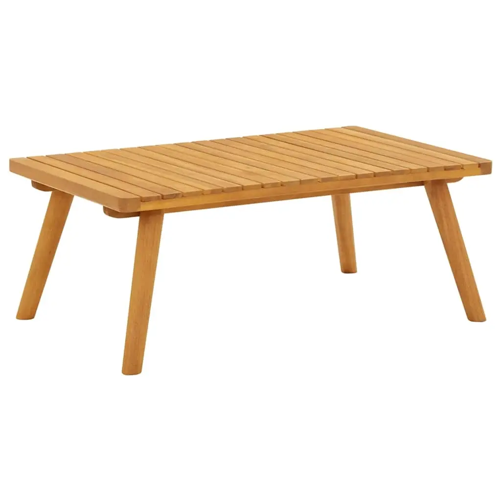 Garden Coffee Table 90x55x35 cm Solid Acacia Wood 46675 - Furniture
