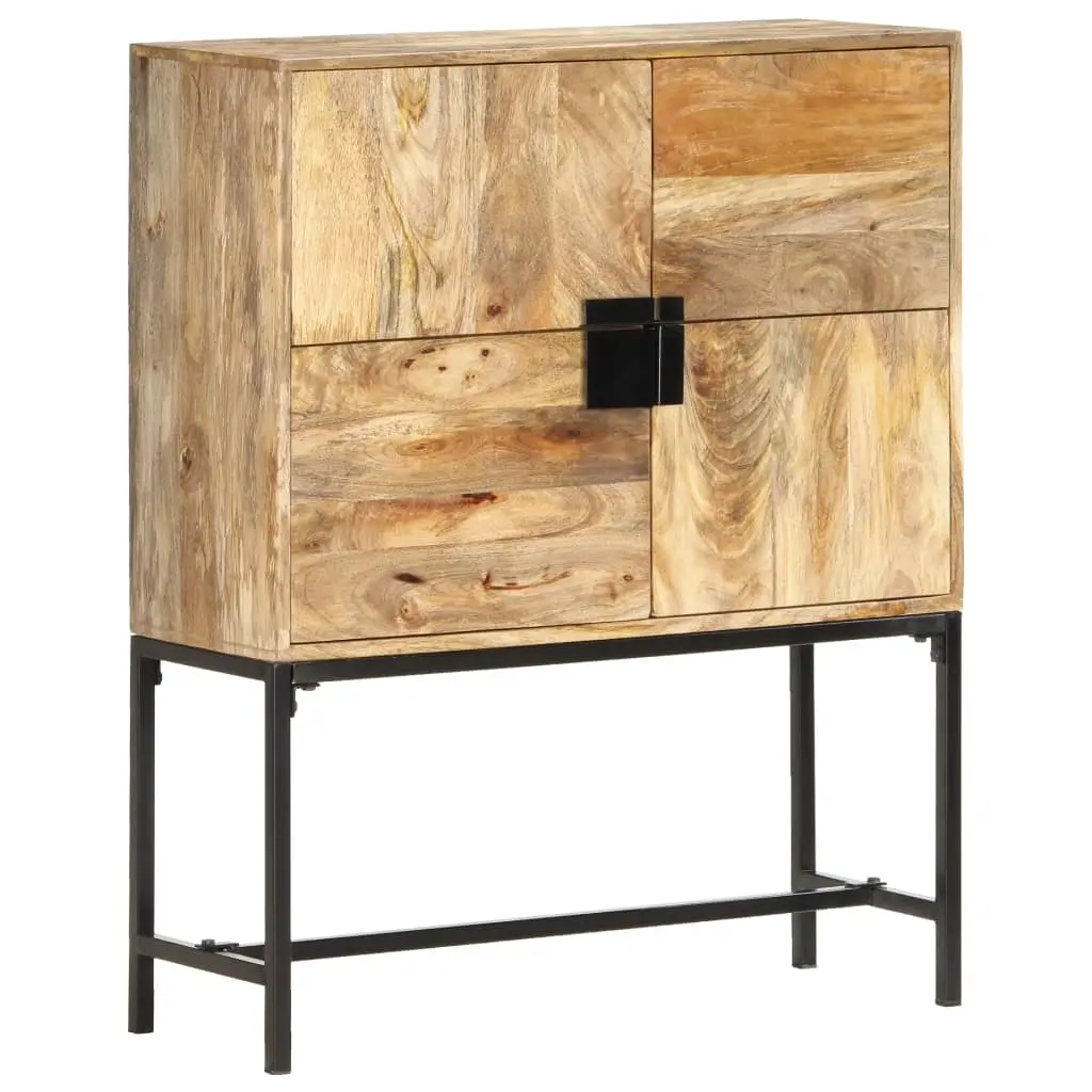 Highboard 80x30x100 cm Solid Mango Wood 285867 - Furniture