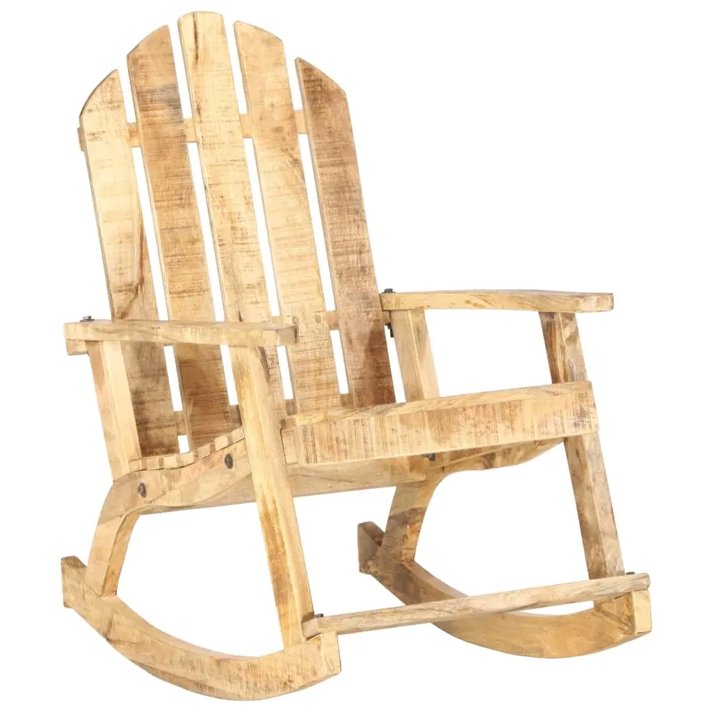Garden Rocking Chair Solid Mango Wood 285883 - Furniture