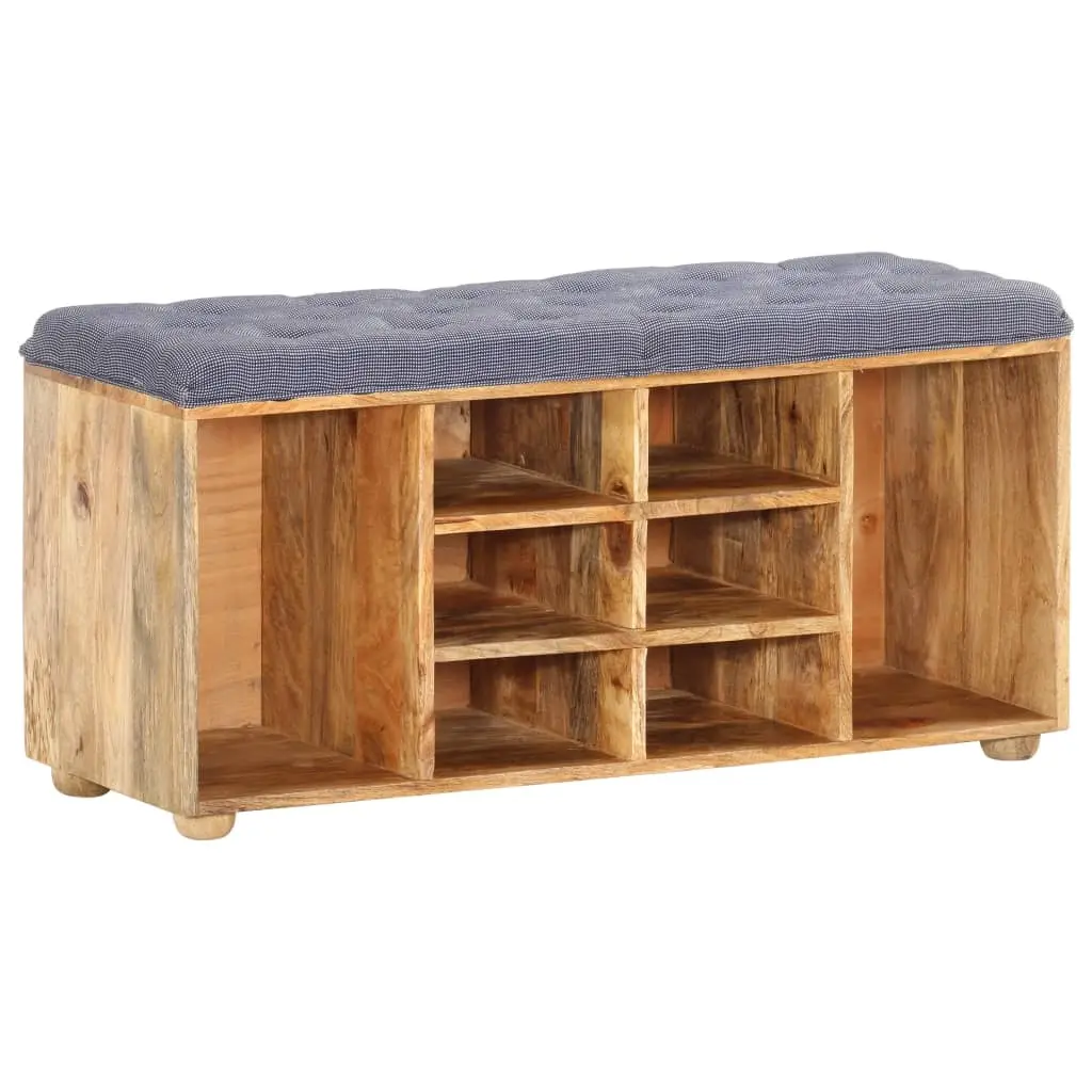 Hall Bench 100x35x47 cm Solid Mango Wood 285891 - Furniture
