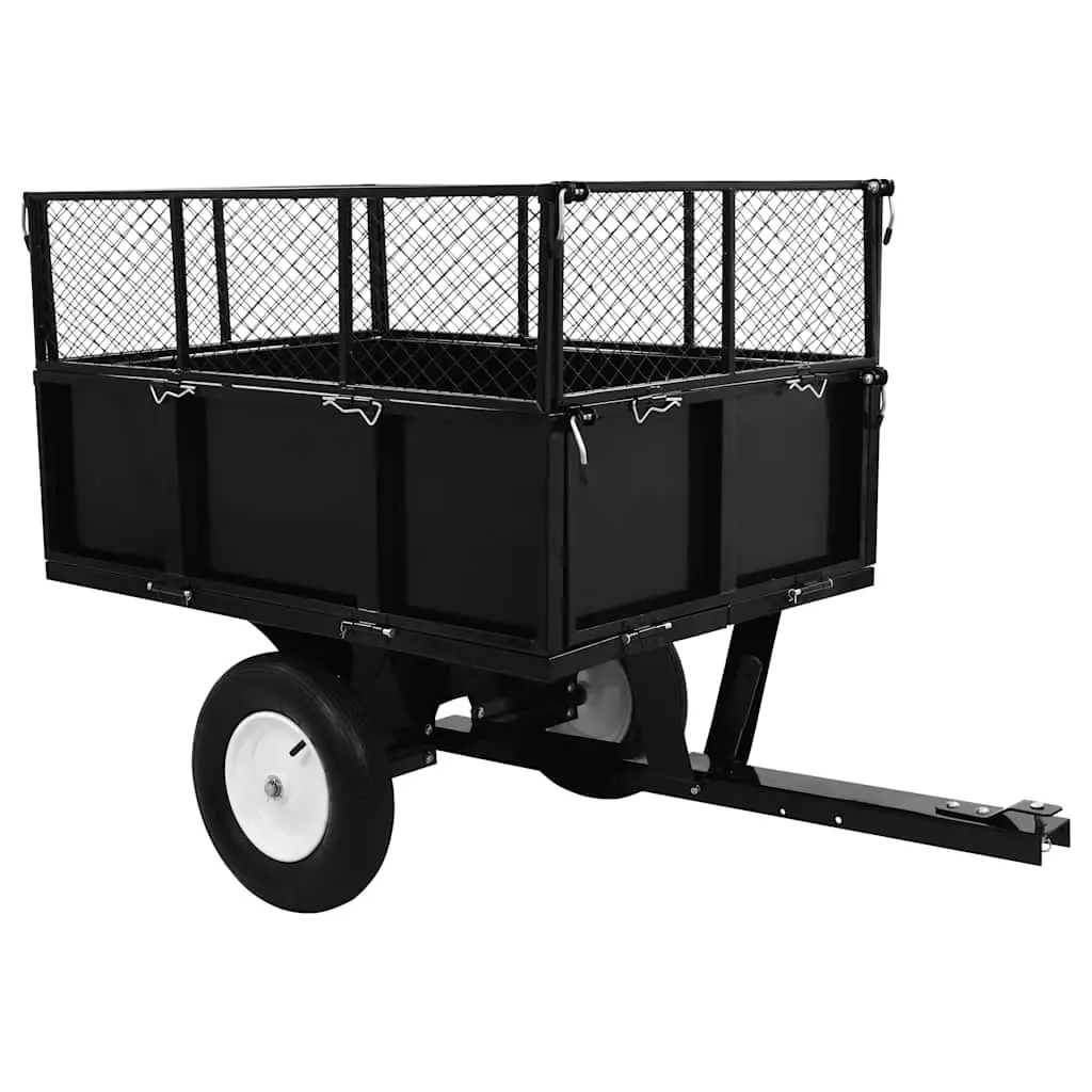 Tipping Trailer for Lawn Mower 300 kg Load 145813 - Best Sellers From $10