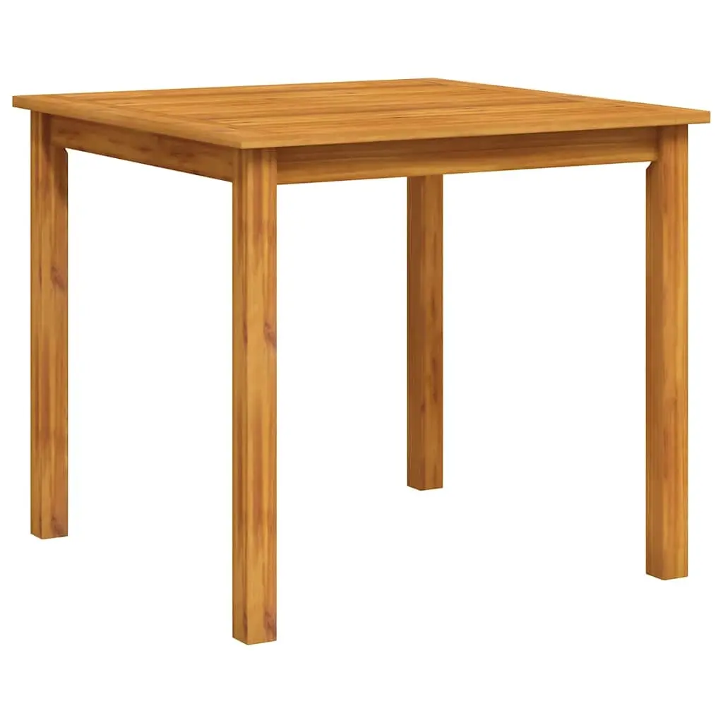Garden Table 85x85x74 cm Solid Acacia Wood 48606 - Furniture