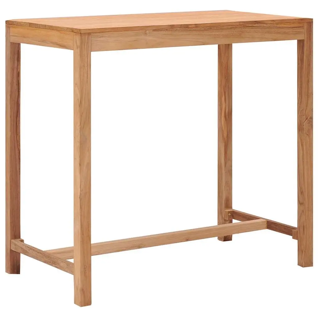 Garden Bar Table 110x60x105 cm Solid Teak Wood 287234 - Furniture