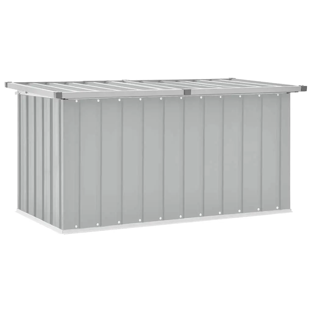 Garden Storage Box Grey 129x67x65 cm 46262 - Outdoor Storage Boxes - Up to 60% off