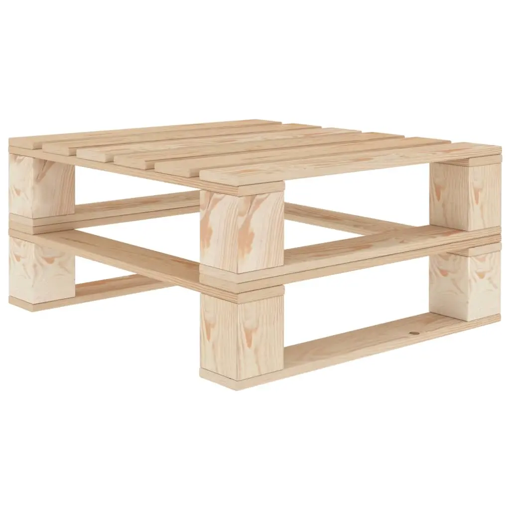 Garden Pallet Table Wood 49330 - Furniture