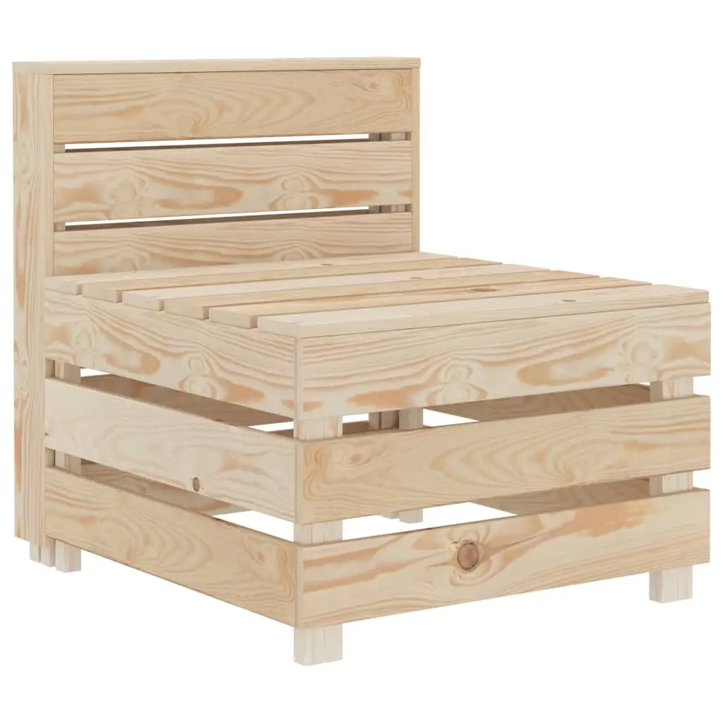Garden Pallet Sofa Wood 49342 - Furniture