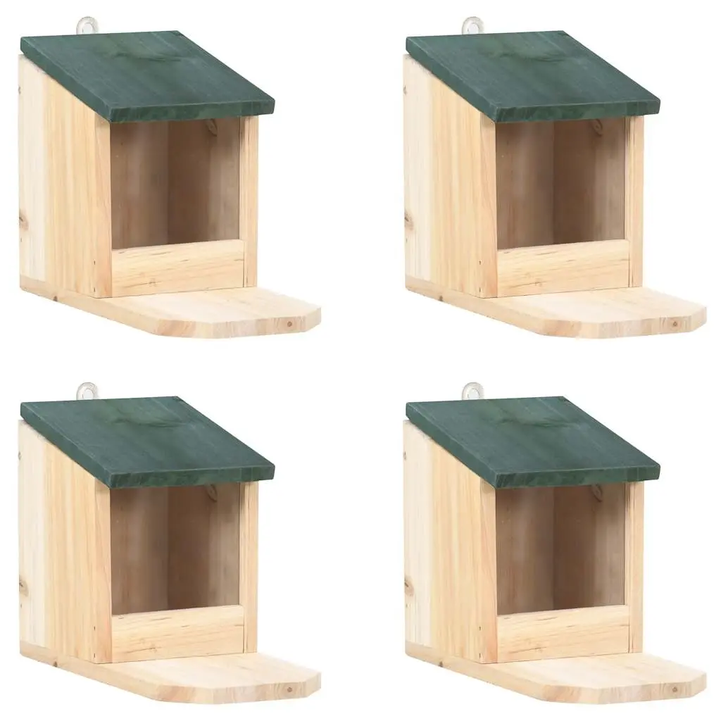 Squirrel Houses 4 pcs Firwood 47231 - Home & Garden