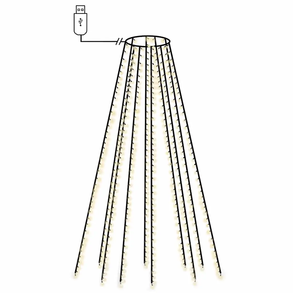Christmas Tree Net Lights with 500 LEDs 500 cm 51283 - Home & Garden