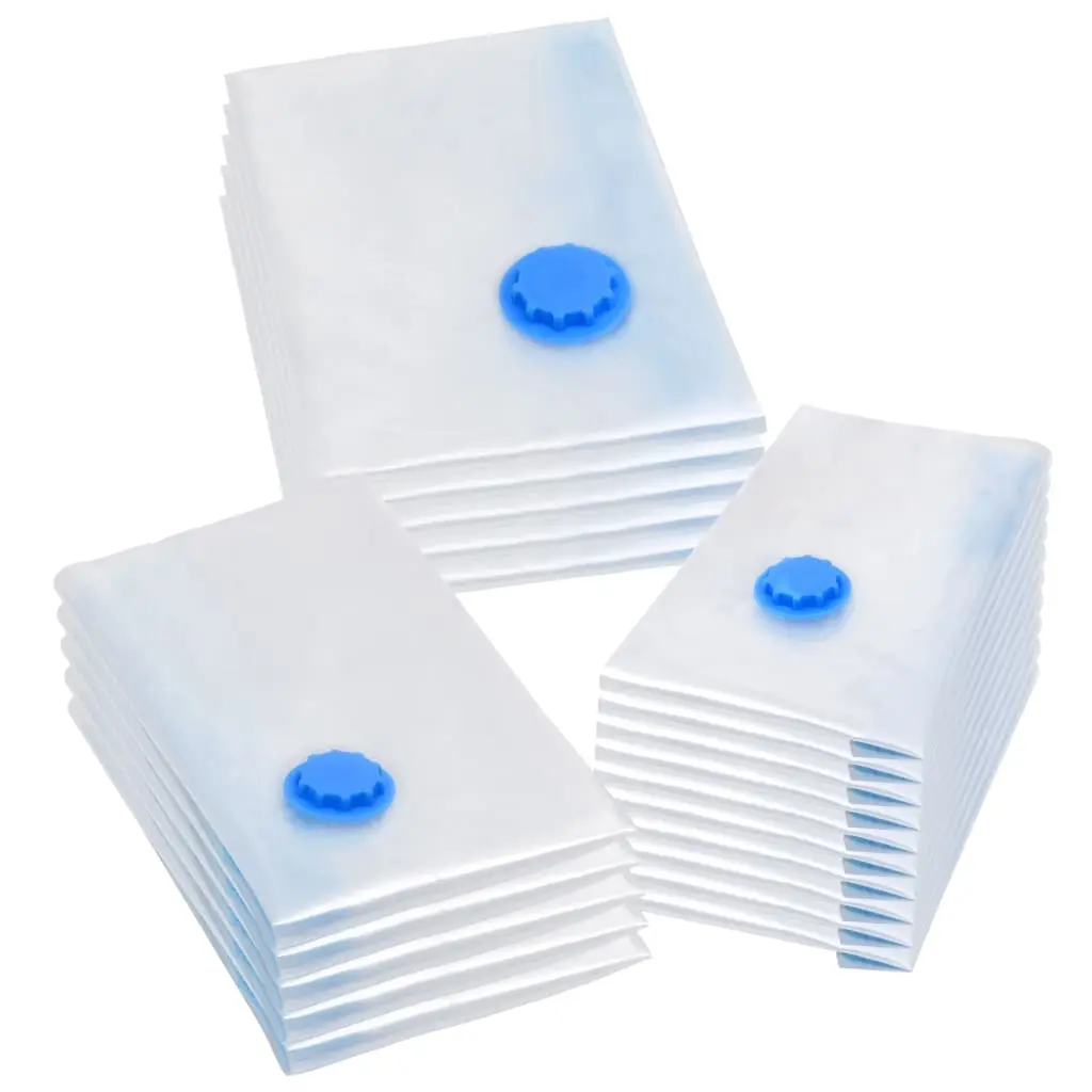 Vacuum Travel Storage Bags Clothing Bags 3 Sizes 20 pcs 51327 - Home & Garden
