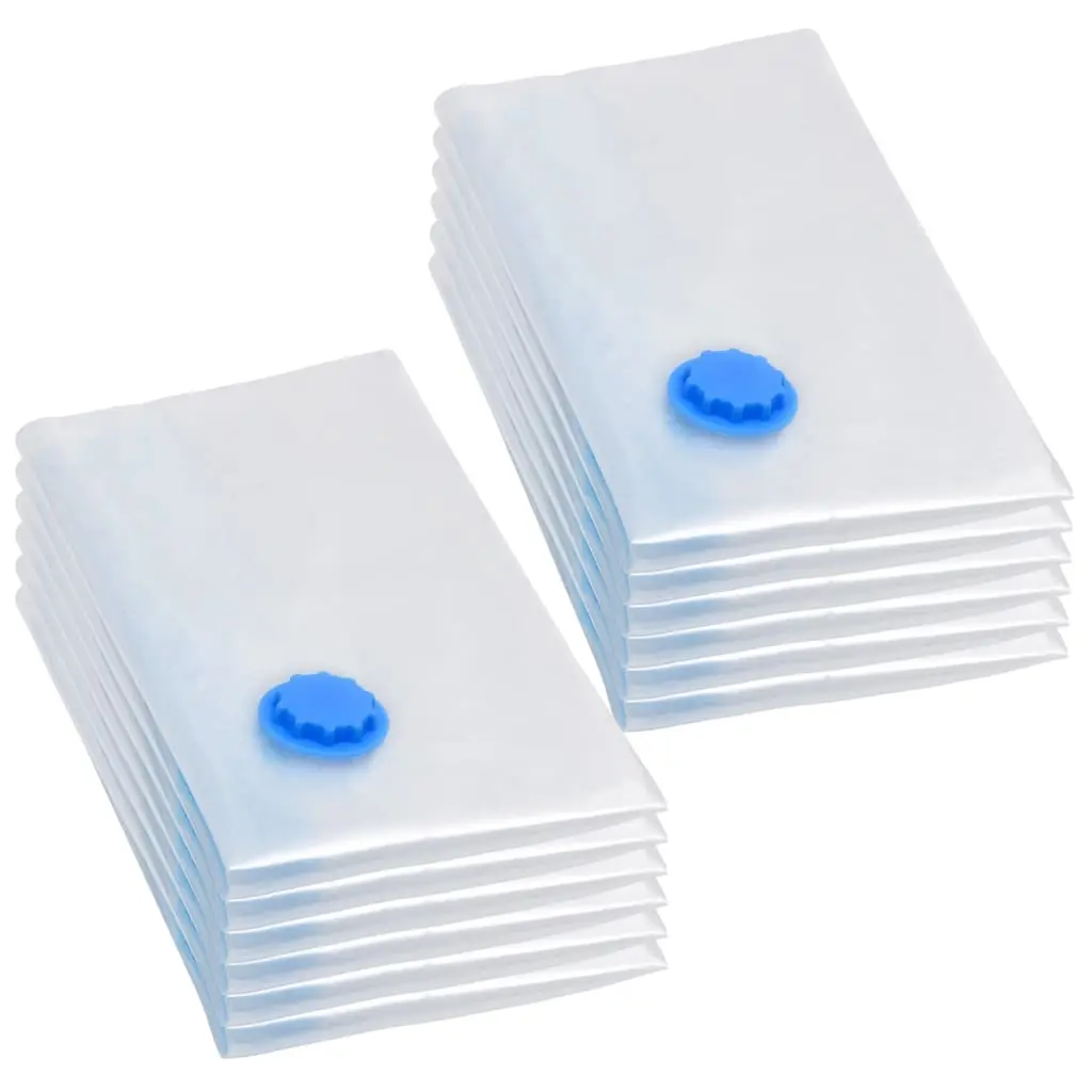 Vacuum Travel Storage Bags Clothing Bags 80x60 cm 10 pcs 51332 - Home & Garden