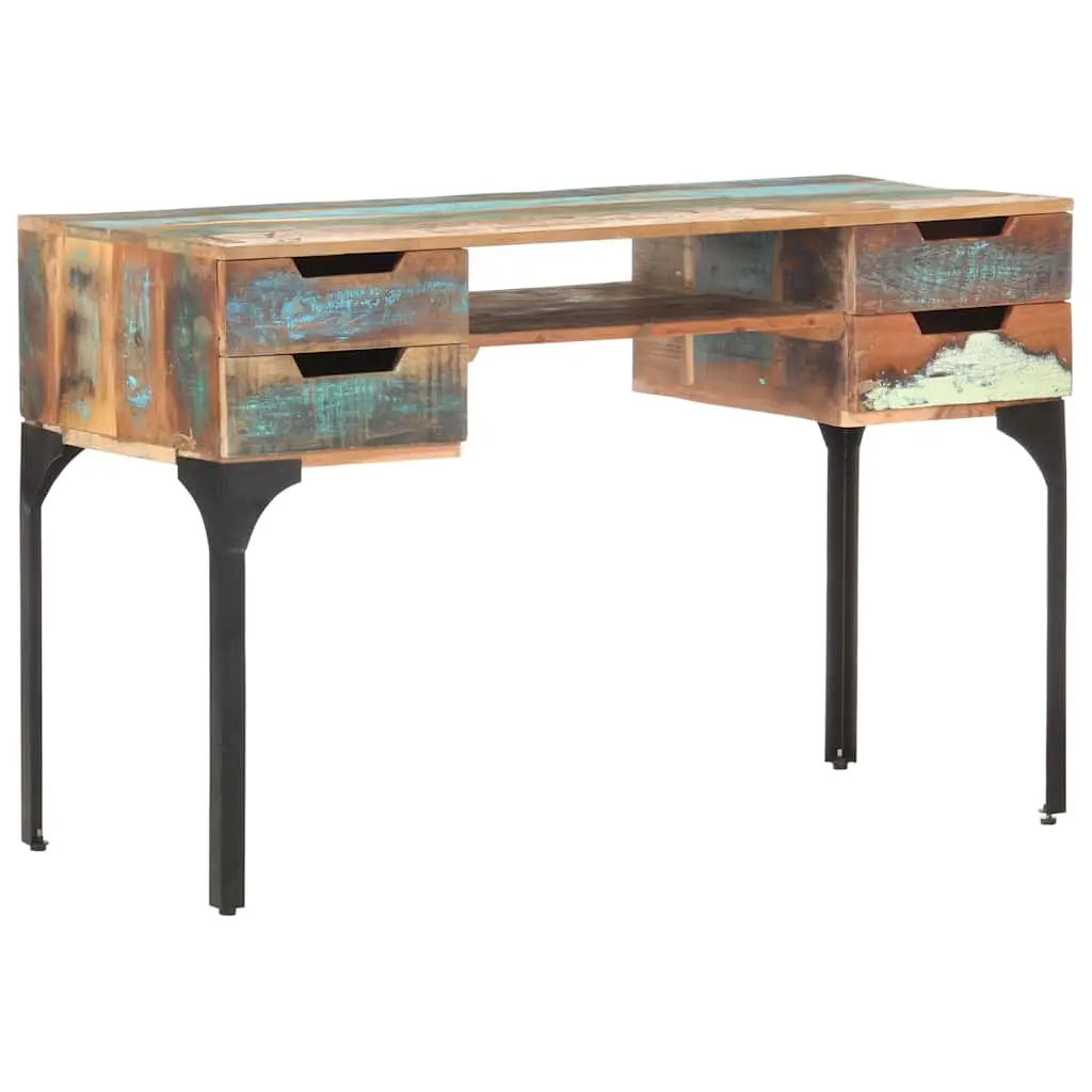 Desk 118x48x75 cm Solid Reclaimed Wood 320665 - Save up to 70% Off Office Furniture Specials