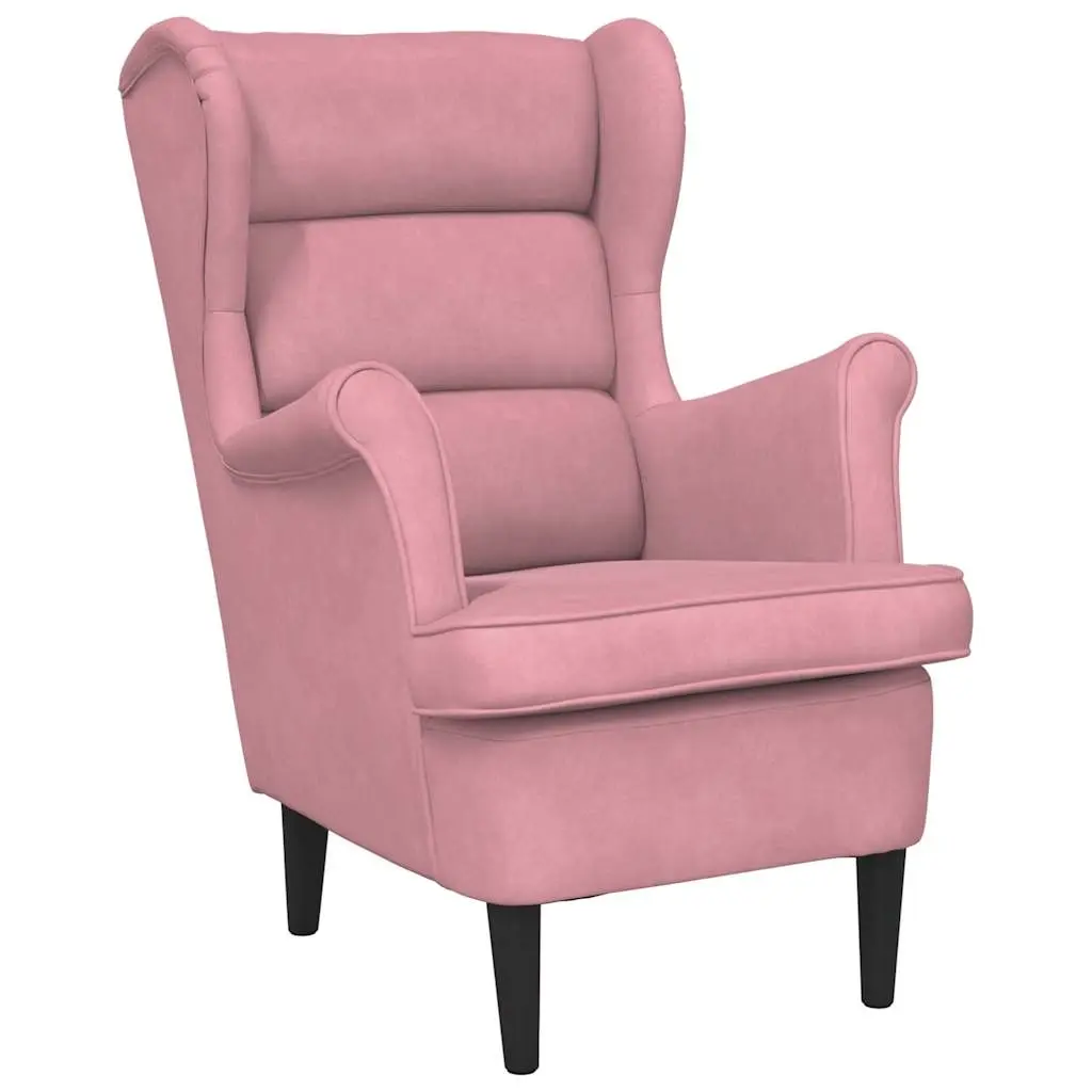 Armchair Pink Velvet 324063 - Furniture