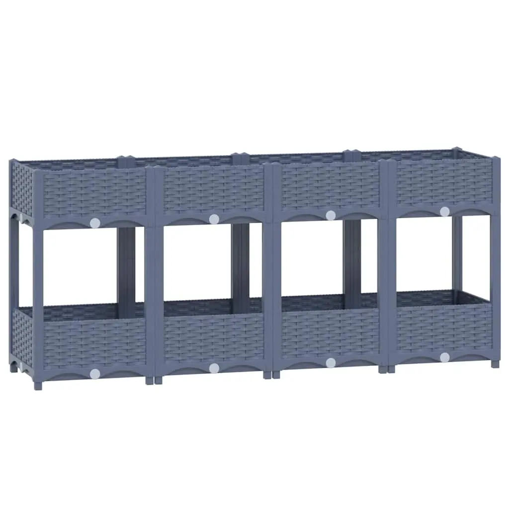 Raised Bed 160x40x71 cm Polypropylene 310408 - Home & Garden