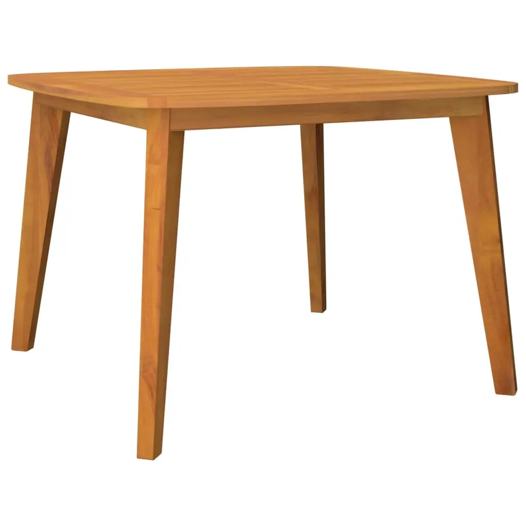 Garden Table 110x110x75 cm Solid Wood Acacia 310302 - Furniture
