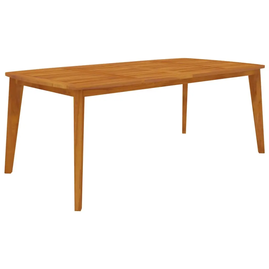 Garden Table 200x100x75 cm Solid Wood Acacia 310304 - Furniture