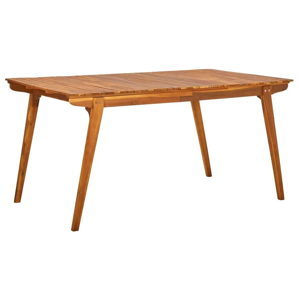 Garden Table 150x90x75 cm Solid Acacia Wood 310627 - Furniture
